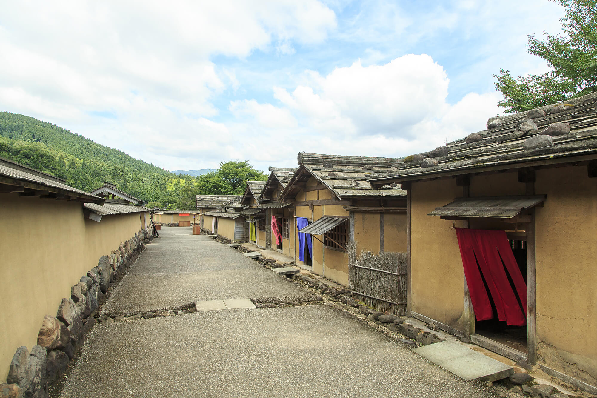 一乗谷朝倉氏遺跡 復原町並