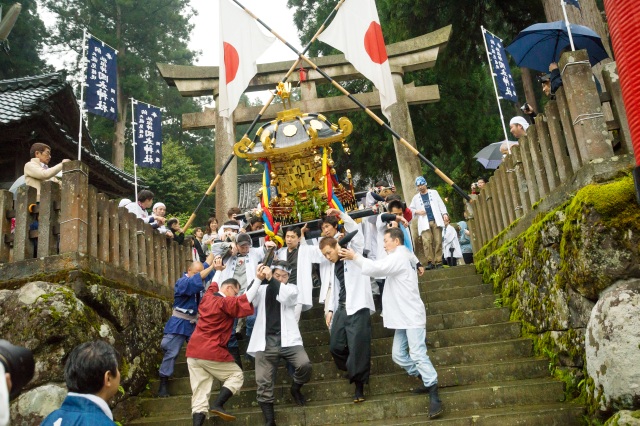 越前和紙　紙祖神　岡太神社　神と紙のまつり
