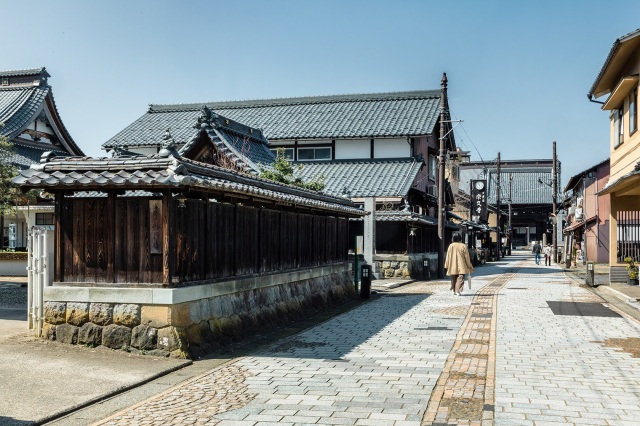 越前国府　府中城下町　寺町通り