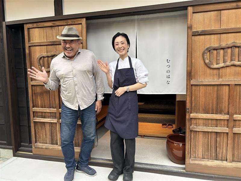 古民家で、福井の食材に敬意を払った料理を静かにいただく。