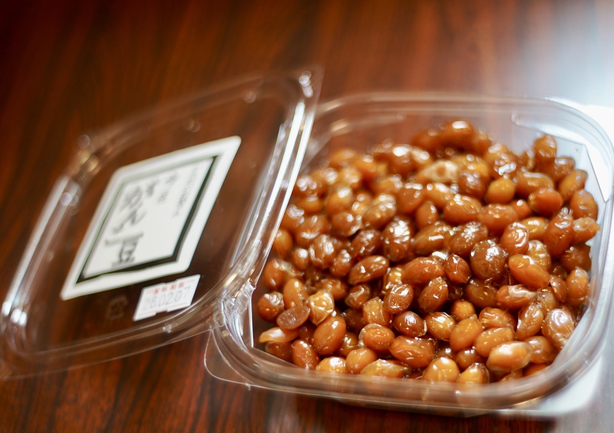 蕎麦屋で出会った、頑固な豆の巻