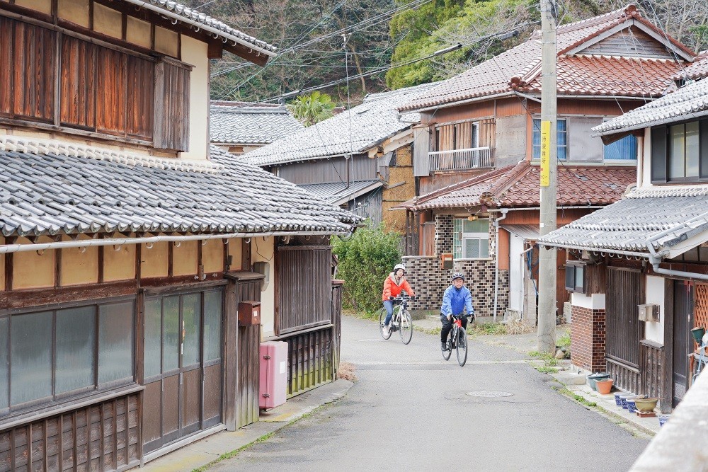 路地を探検!