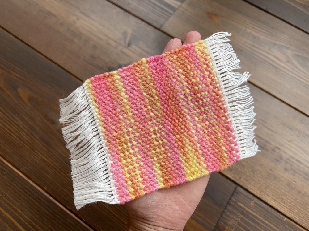 Here is the finished coaster!