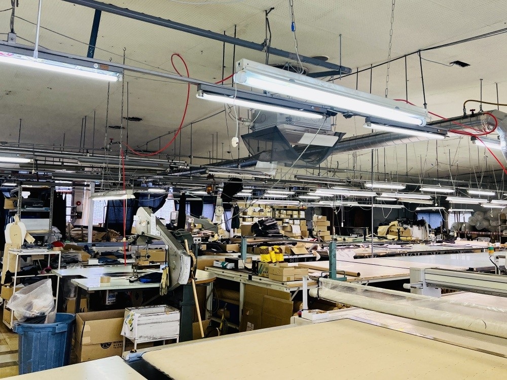 Row upon row of industrial machinery