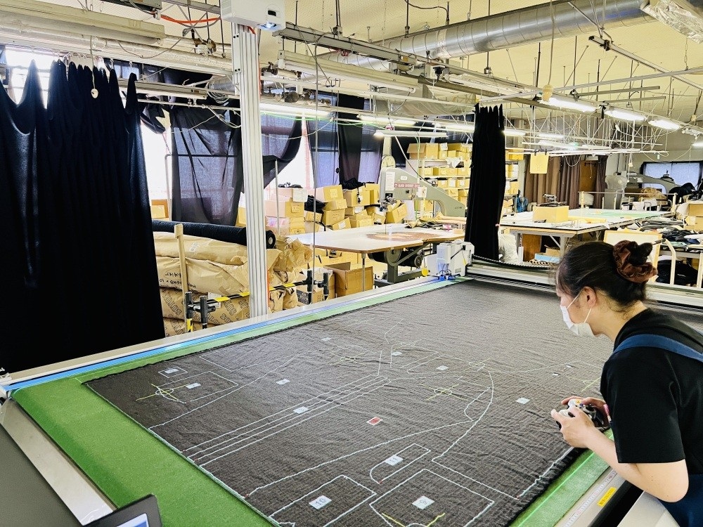 Staff are also engaged in operating industrial machinery.