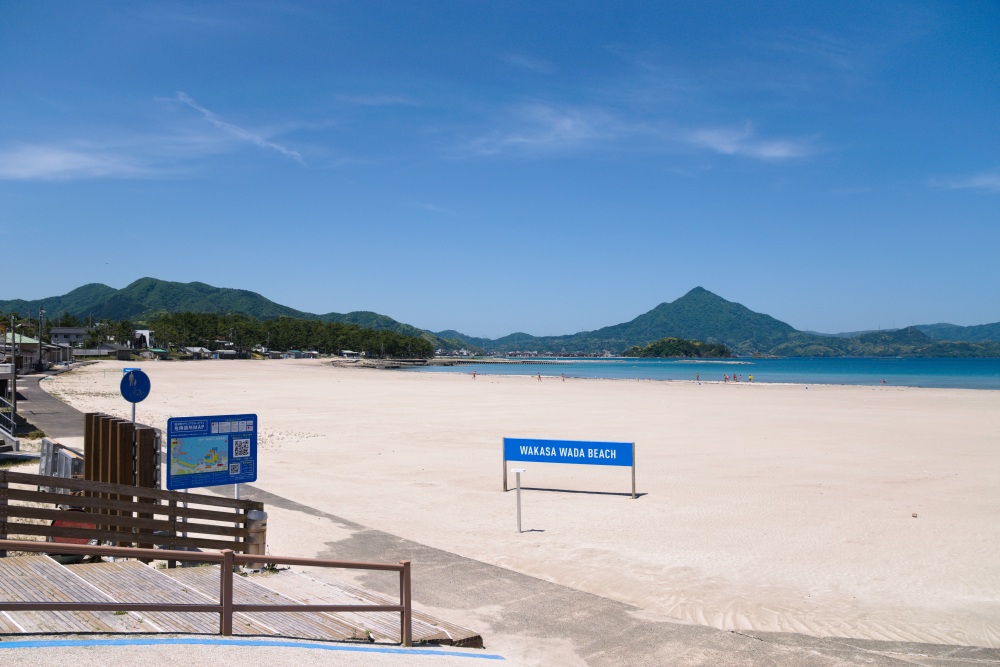 Wakasa Wada Beach (BLUE FLAG certified)