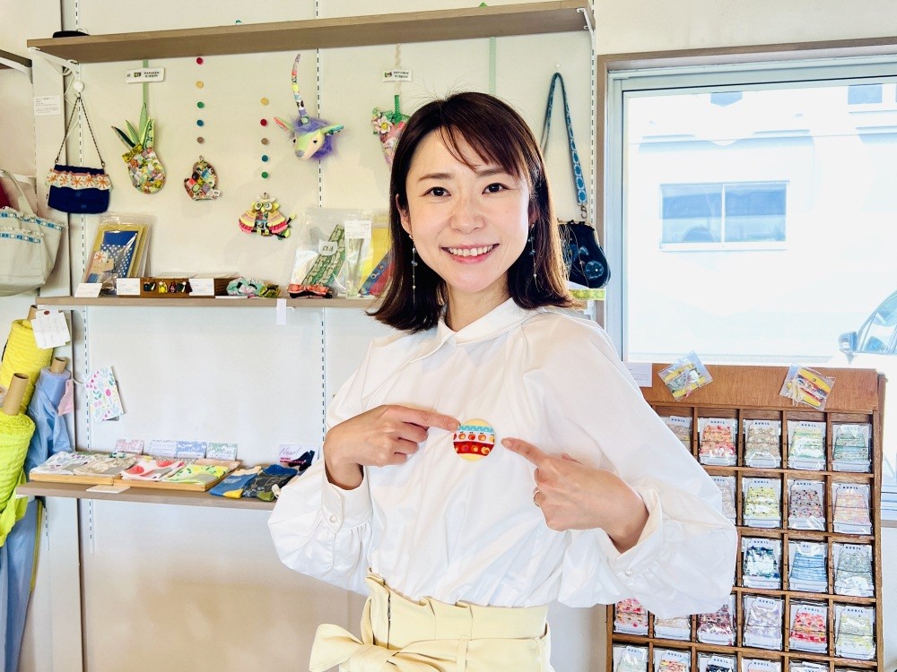 自分だけのオリジナルバッジが完成