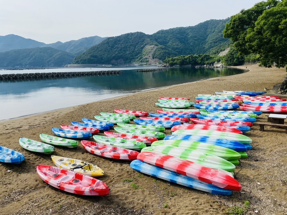 カヤックの彩り