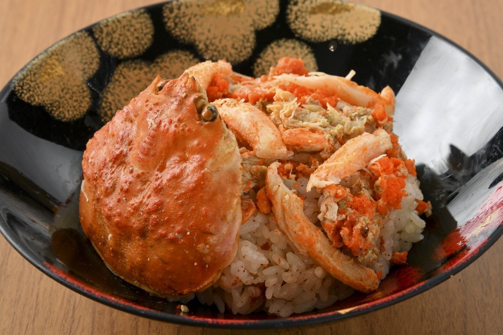 越前せいこがに丼
