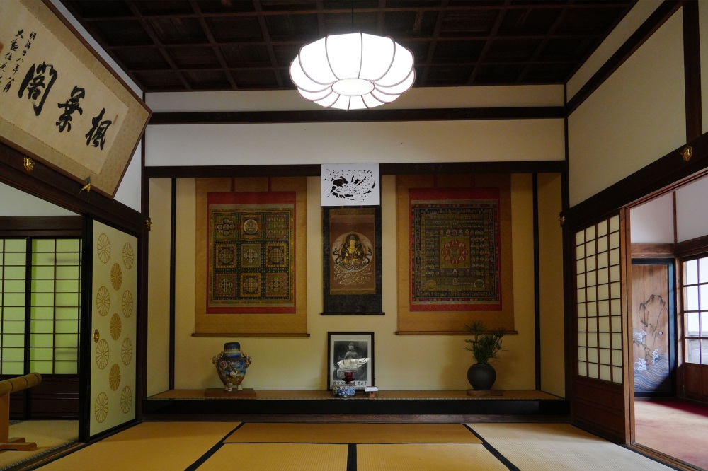 貴重な掛け軸、曼荼羅