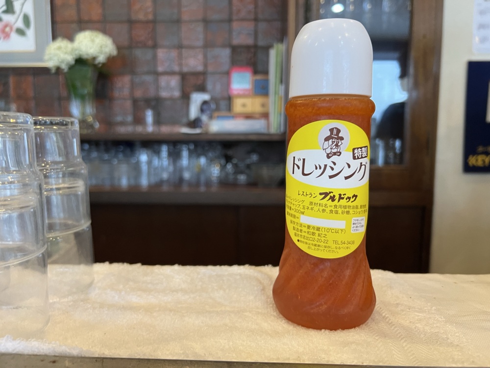 販売もしている自家製ドレッシング