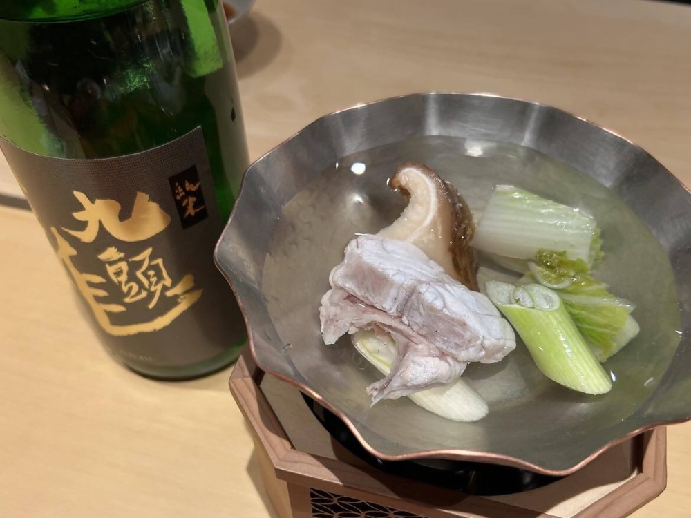 若狭フグ鍋　香福茸