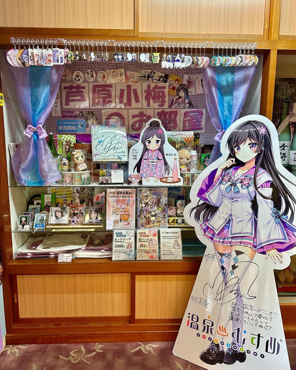 温泉むすめ祭壇（奉納システム）