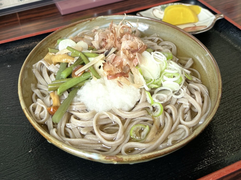 「越前流手打ちそば 水車」の山菜おろしそば