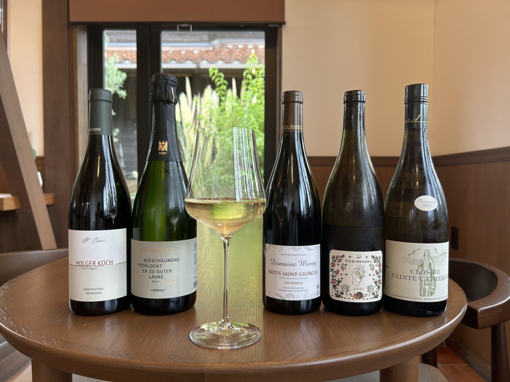 豊富なセレクトワイン