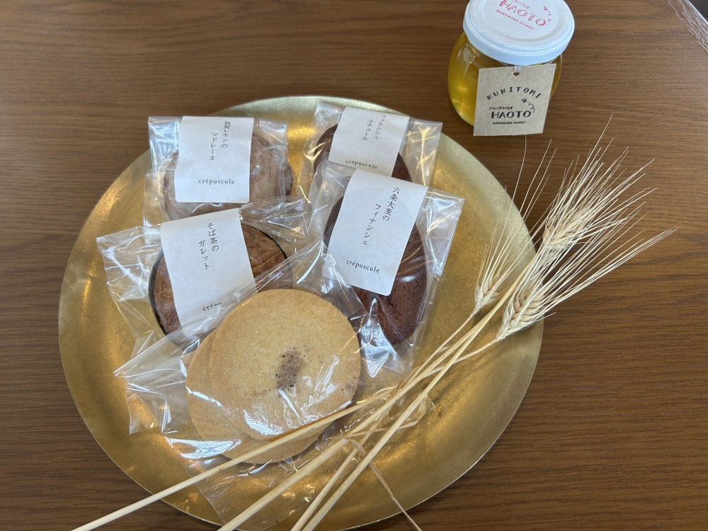 焼き菓子も独創的で美味しい