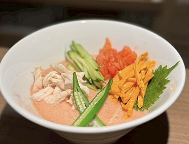 クラッシュトマト素麺