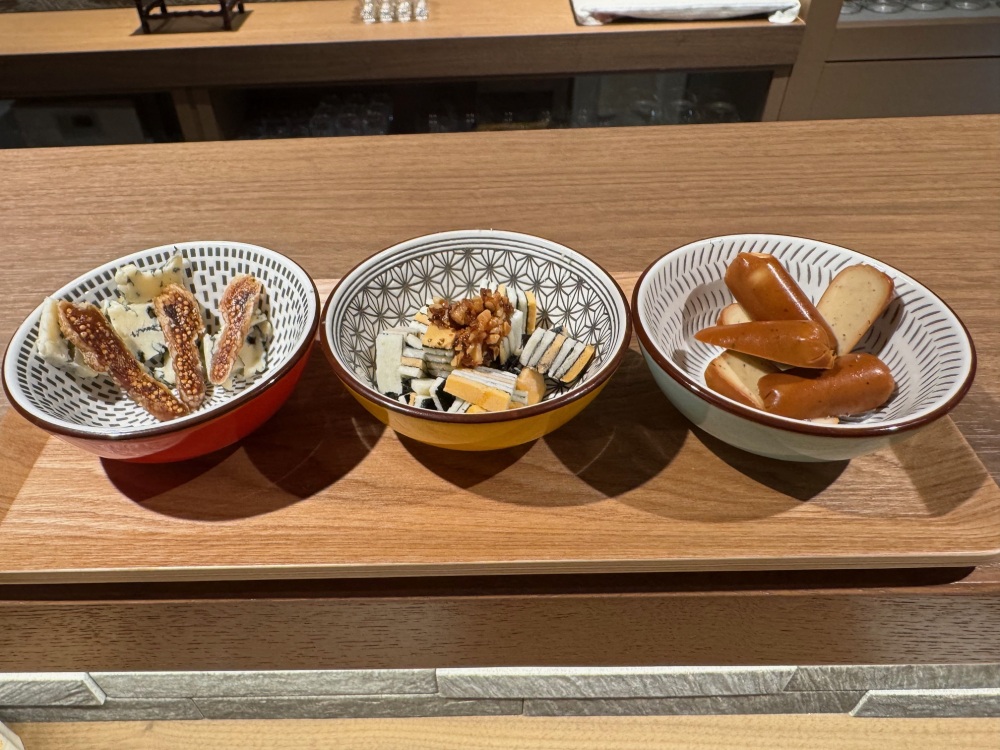 珍味盛り合わせ３品