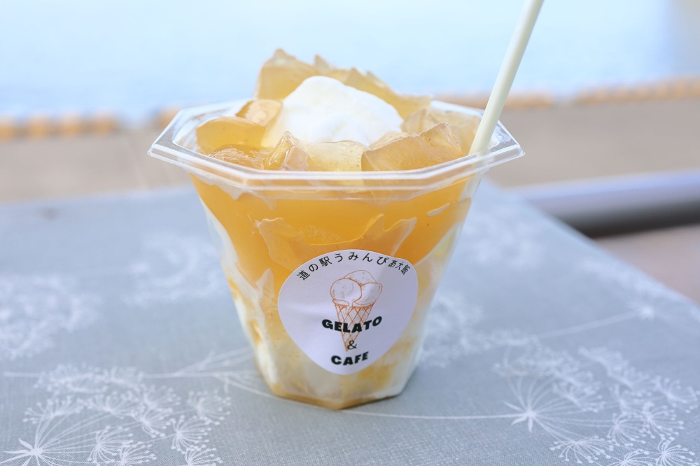 梅ゼリーパフェ