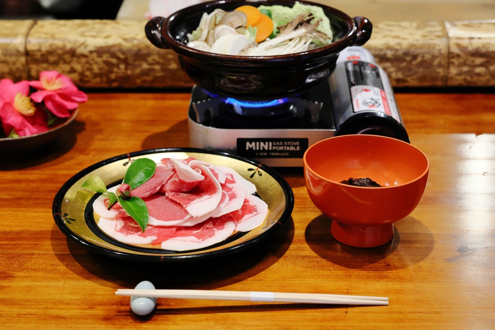 ぼたん鍋ランチ