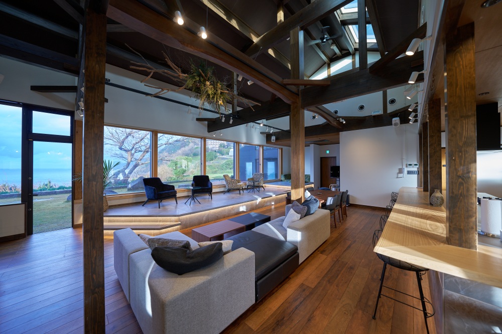 キッチンリビングはみんながくつろげる