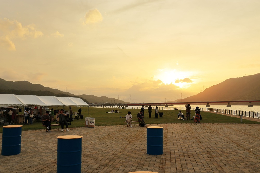 夕暮れはまた景色が変わります