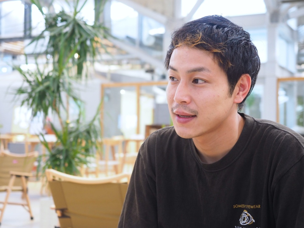 実行委員長の濱坂さん