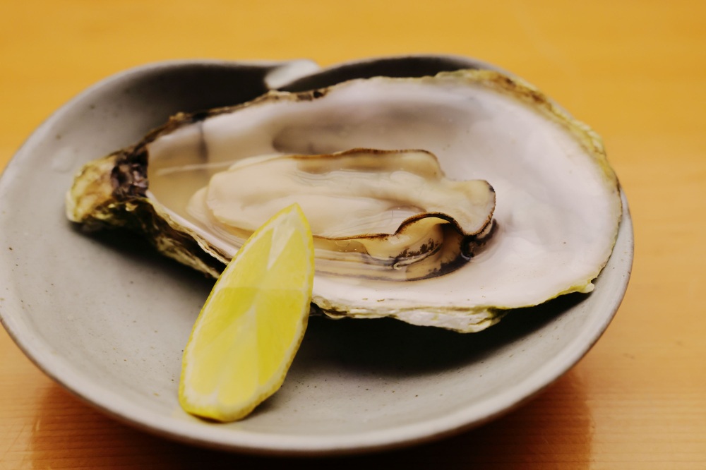 若狭牡蠣の酒蒸し