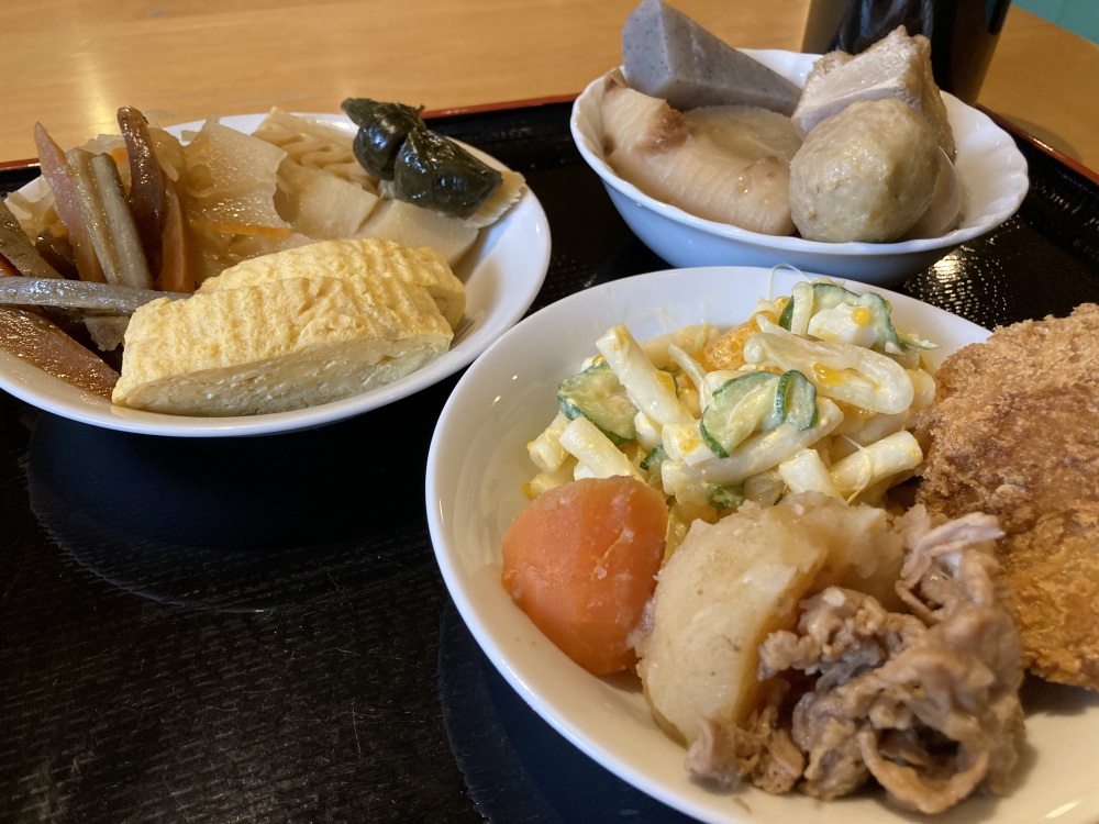 バイキング内容も充実、年中おでんも食べ放題