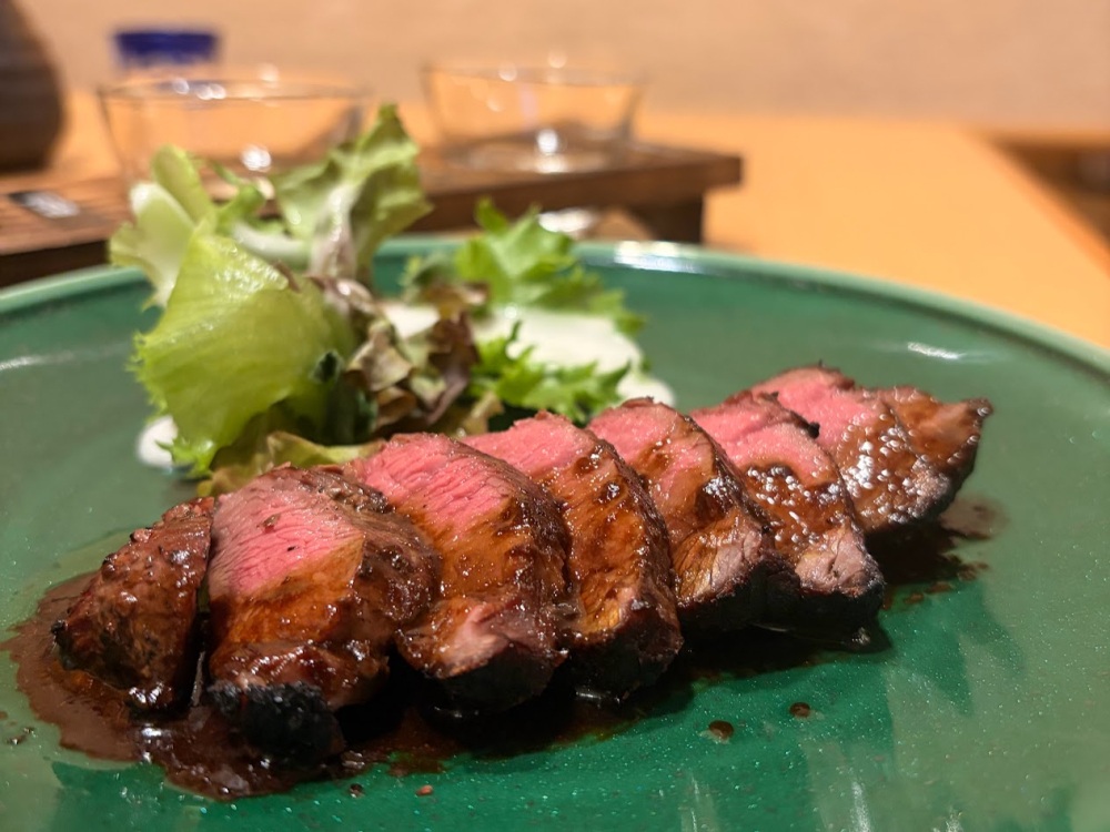 若狭鹿肉のロースト