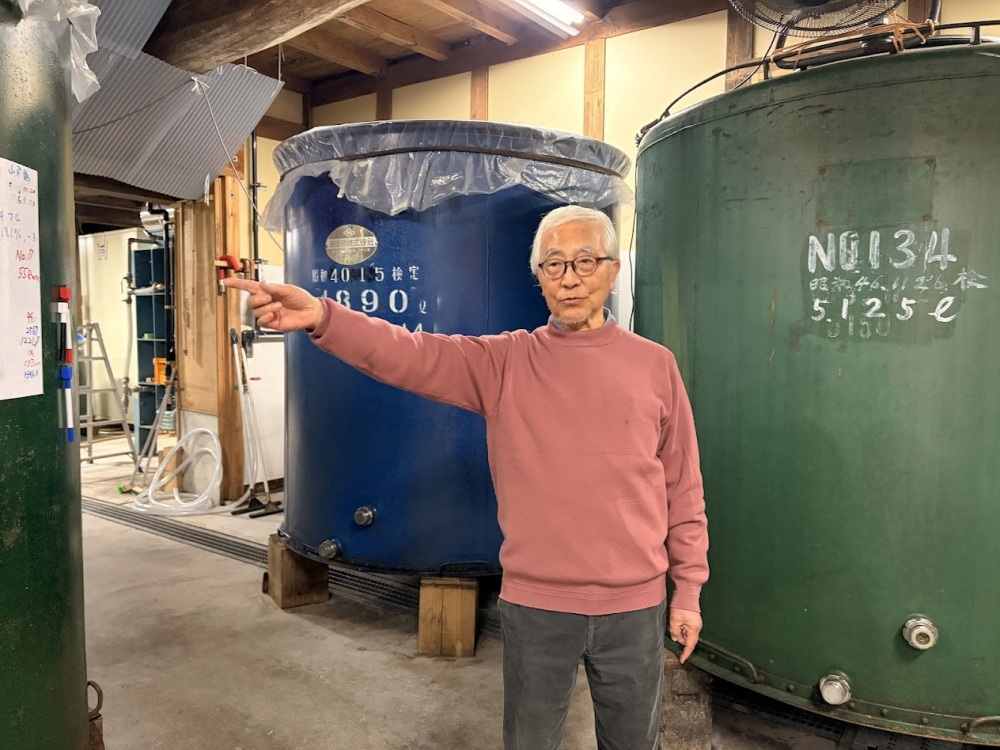 吉岡社長から仕込みの特徴を伺う
