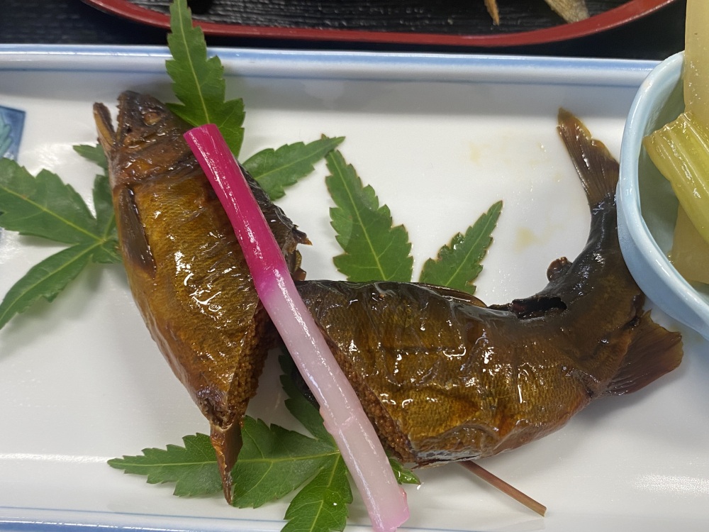 天然鮎の甘露煮