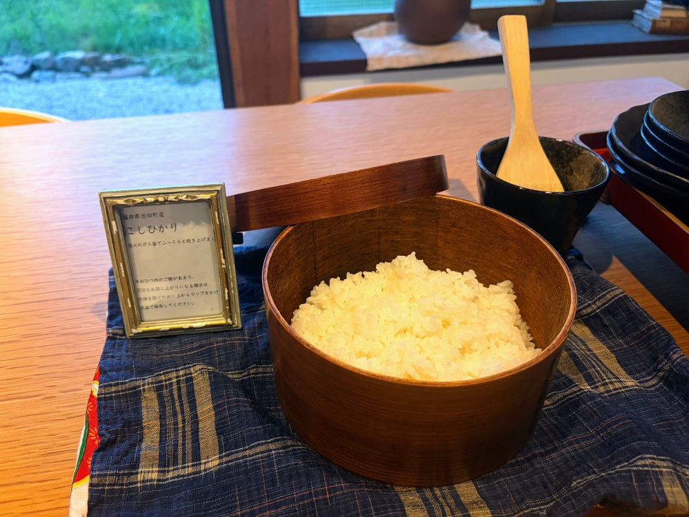 池田の水で育ったコシヒカリは感動の美味しさ