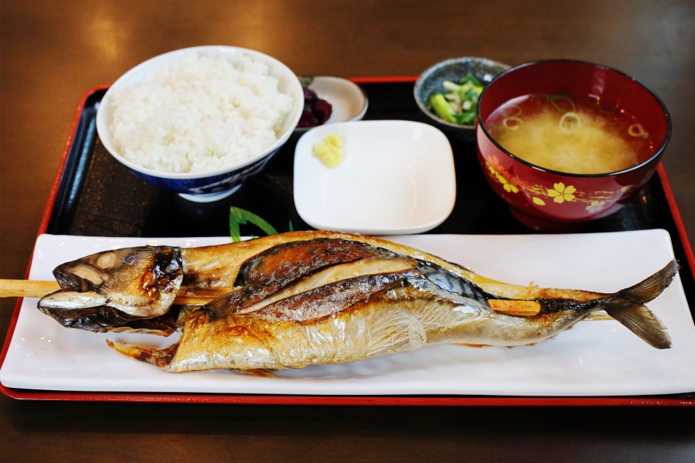 浜焼き鯖定食