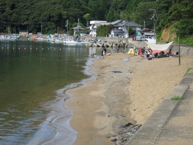 西小川海水浴場【小浜市】