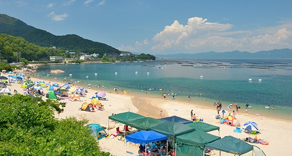 手の浦海水浴場【敦賀市】