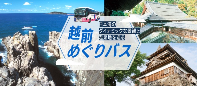 【金沢・加賀温泉・あわら温泉発】越前めぐりバス