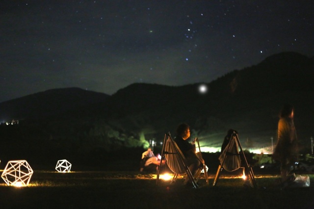 星空ハンモック