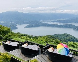 レインボーライン山頂公園～三方五湖に浮かぶ天空のテラス～