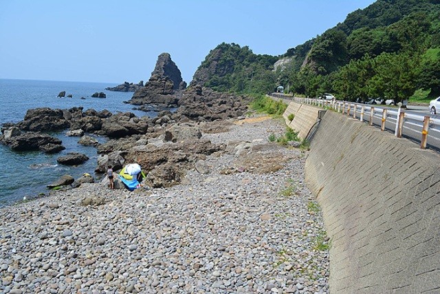 銭ヶ浜海水浴場(引用元：越前町観光連盟サイト)