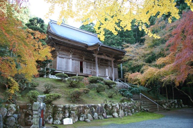 萬徳寺の山もみじ