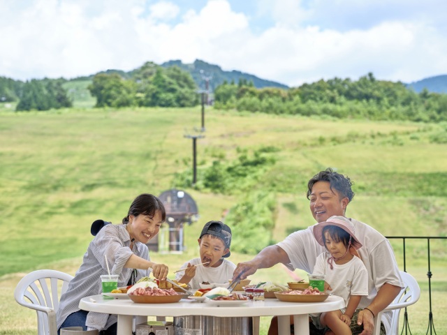 JAM 福井勝山山岳度假村:綠意季節(4月下旬至10月下旬)