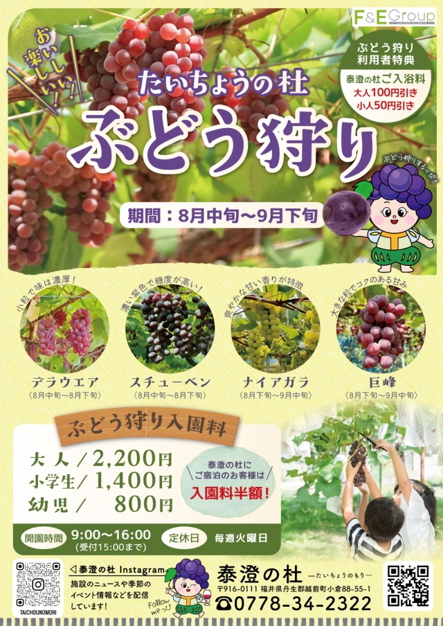 泰澄の杜ぶどう園