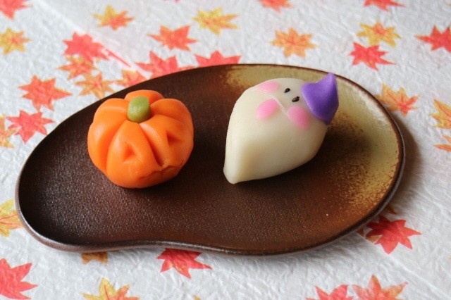 【福井県陶芸館】ハロウィンの生菓子作り
