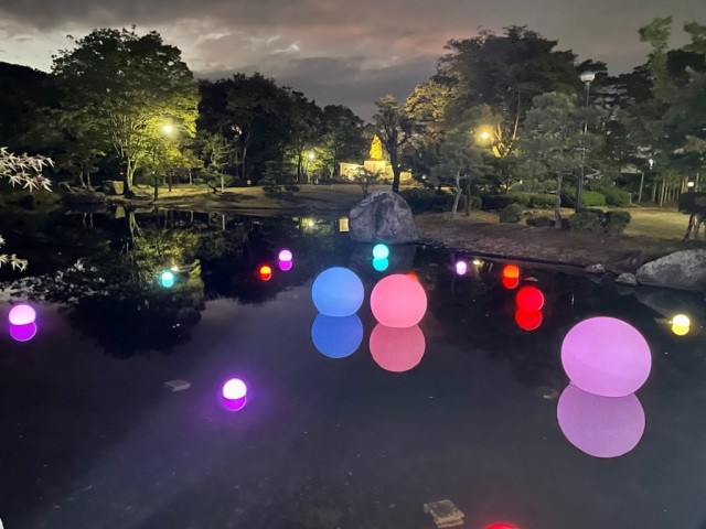 紫式部公園ライトアップウィーク