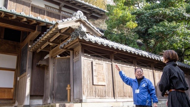 河野北前船主通りガイドツアー