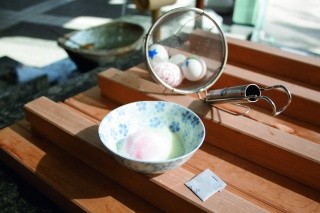 Expérience de fabrication d'œufs aux sources chaudes