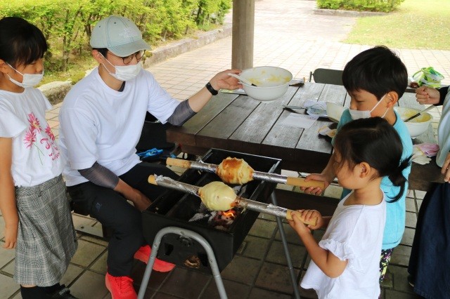 【越前陶芸公園】今年もやります！陶芸村の手作りバームクーヘ…