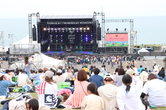 GREEN FLASH Fes 2025 in SHIBAMASA