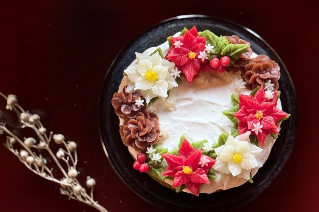 【福井県陶芸館】お花のあんこのXmas